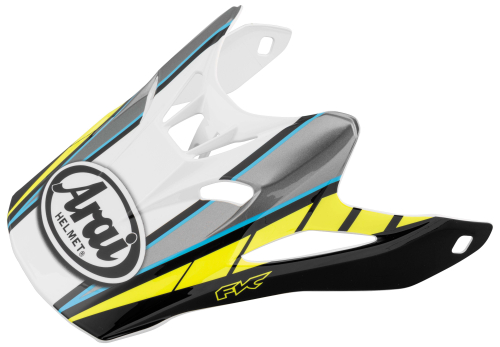 Arai Helmets - Arai Helmets Visor for VX-Pro4 Helmet - Spike Yellow - 095479