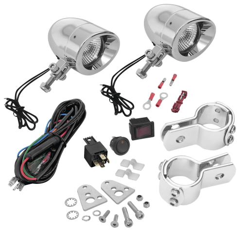 Show Chrome - Show Chrome Universal Mini Driving Lights - Halogen - XF-1-418982