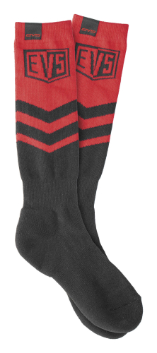 EVS - EVS Coolmax Moto Socks - M-SOCKCMR-L/XL - Red - Lg-XL