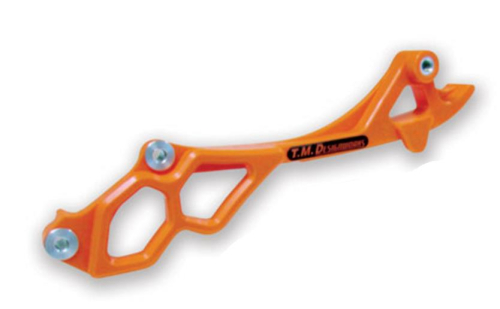 T.M. Designworks - T.M. Designworks Integrated Case Saver and Sprocket Cover - Orange - KTM-ISC-016-OR