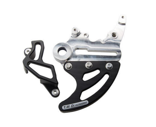 T.M. Designworks - T.M. Designworks Rear Disc Guard and Caliper Kit - Black - RDP-KTM-BK