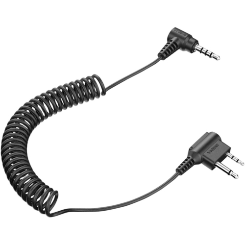 SENA - SENA Two-Way Cable for Tufftalk Earmuff Headset - Midland Twin-Pin - TUFFTALK-A0115