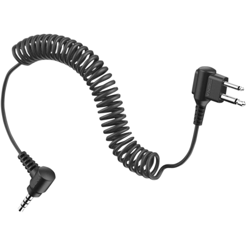 SENA - SENA Two-Way Cable for Tufftalk Earmuff Headset - Motorola Twin-Pin - TUFFTALK-A0111