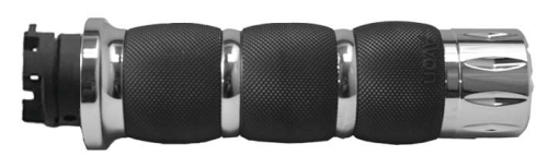 Avon Grips - Avon Grips Air Cushioned Rival Grips - Chrome - IN-S-AIR-90C-RI