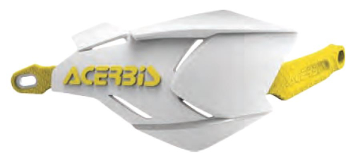 Acerbis - Acerbis X-Factory Handguards - White/Yellow - 2634661182