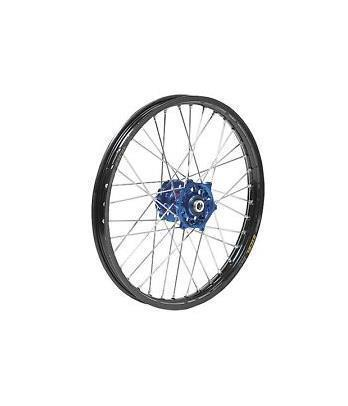 Dubya - Dubya MX Front Wheel with DID STX Rim - 1.60x21 - Blue Hub/Black Rim - 56-4132DB-STX