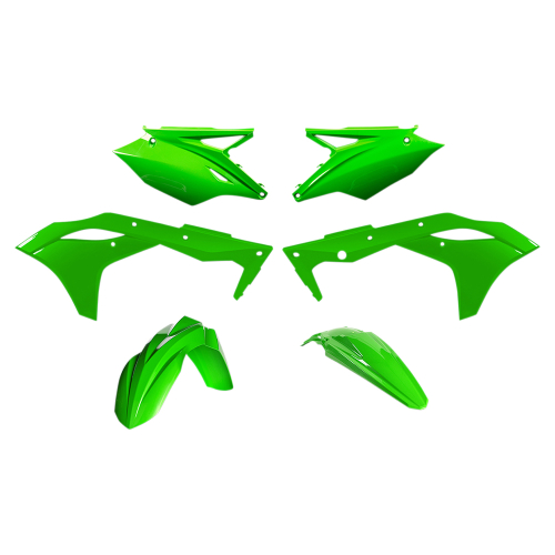 Acerbis - Acerbis Plastic Kit - Flo Green - 2630620235