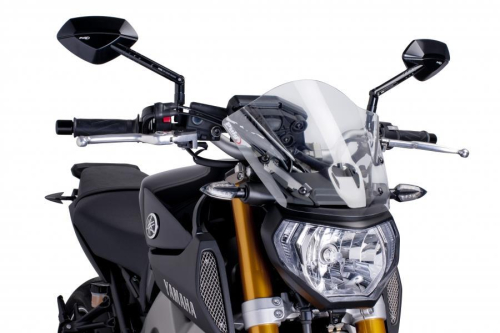 PUIG - PUIG Naked New Generation Sport Windscreen - Smoke - 007NH