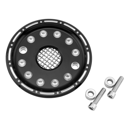 Bikers Choice - Bikers Choice Outlaw Sprocket Cover Kit - Black - 351759