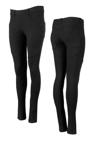 Speed & Strength - Speed & Strength Comin In Hot Womens Reinforced Yoga Moto Pants - 1107-1504-0004 - Black - 6