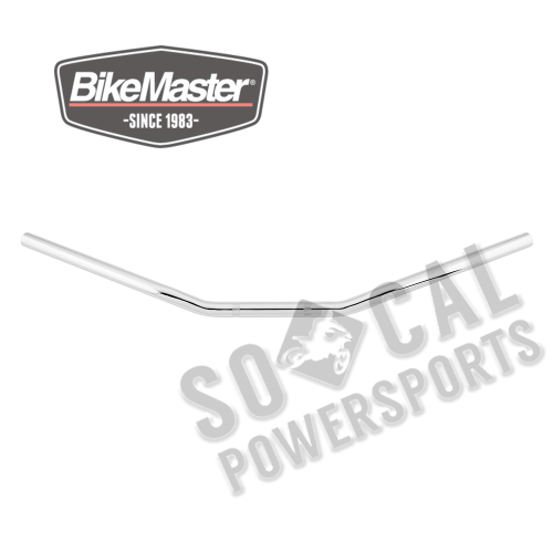 BikeMaster - BikeMaster 1in. Superbike Bend Handlebar - Chrome - 12-291B1 CP