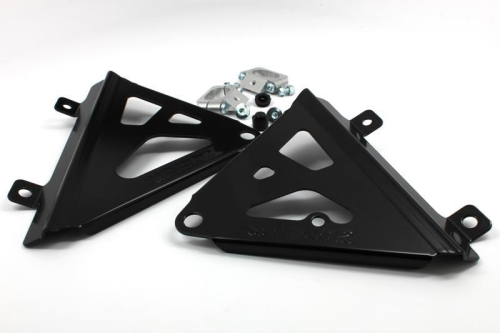 Works Connection - Works Connection Radiator Brace - Black - 18-708B