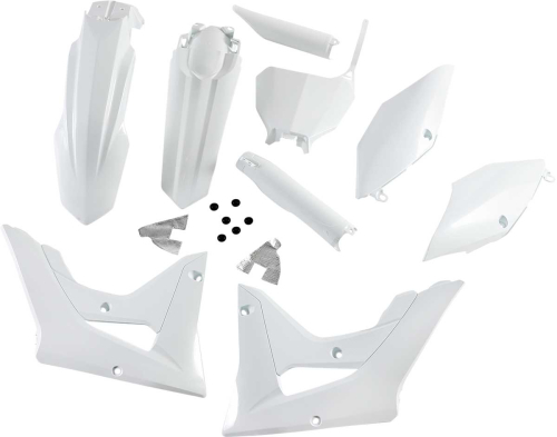 Acerbis - Acerbis Full Plastic Kit - White - 2645470002