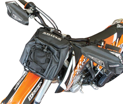 Skinz Protective Gear - Skinz Protective Gear Snow Bike Number Plate Bag - Bikes without Headlights - CNPP300-BK