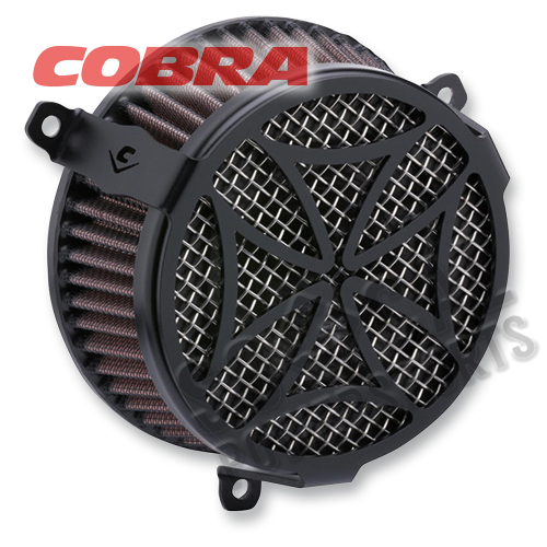 Cobra - Cobra Cross Air Cleaner Kit - Black - 606-101-02B