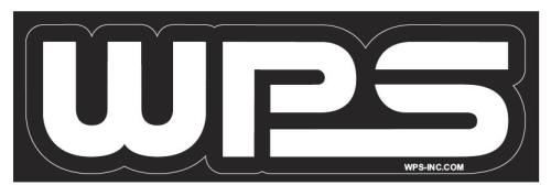 WPS - WPS WPS Decal - 12in. - 12 INCH WPS DECAL