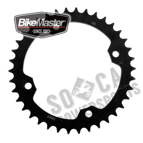 BikeMaster - BikeMaster Steel Rear Sprocket - 38T - 241 857 38