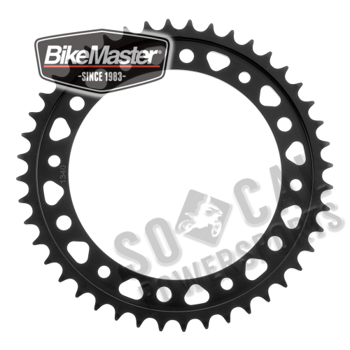 BikeMaster - BikeMaster Steel Rear Sprocket - 43T - 261 340 43