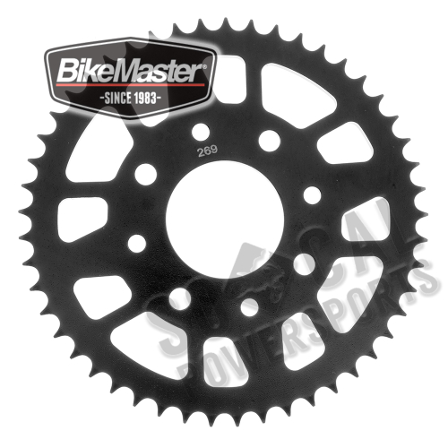 BikeMaster - BikeMaster Steel Rear Sprocket - 49T - 230 269 49