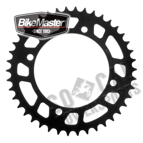 BikeMaster - BikeMaster Steel Rear Sprocket - 45T - 240 857 45