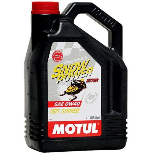 Motul - Motul Snow Power 4T Oil - 0W40 - 208L. - 106776