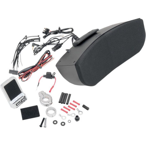Wild Boar Audio - Wild Boar Audio Bluetooth-Enabled Speaker System Kit for Memphis Shades Batwing Fairings - MSA1BT