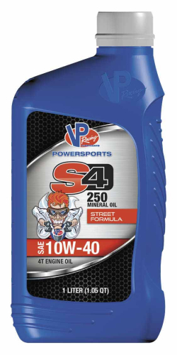 VP Racing Fuels - VP Racing Fuels S4 250 Mineral Street Engine Oil - 20W50 - 1L. - VP7120503