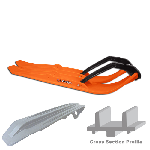C&A Pro - C&A Pro XPT Xtreme Performance Trail Ski - Orange - 77100420