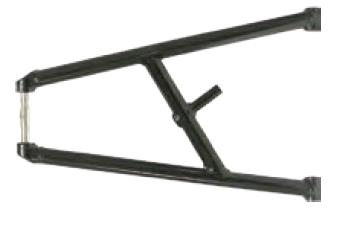 SPI - SPI Chrome Moly Lower A-Arm - Black - SM-08698