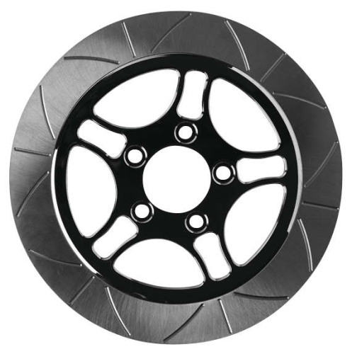 Lyndall Racing Brakes - Lyndall Racing Brakes Smooth Triang Racing Rotor - 11,8in. - Chrome - 737-0227
