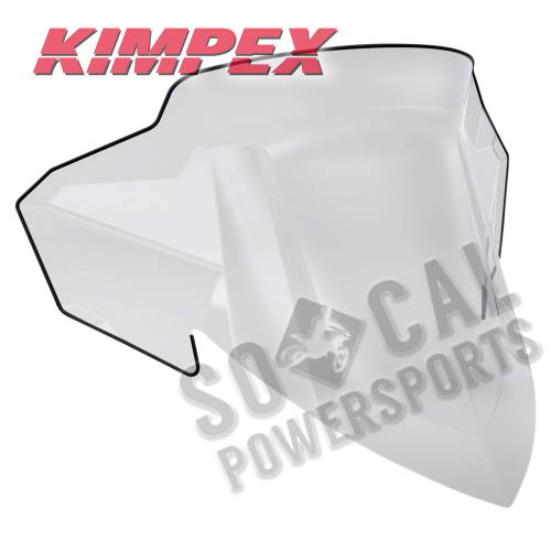 Kimpex - Kimpex Windshield - Tall - Smoke - 116046