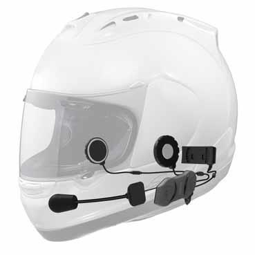 SENA - SENA 10R Low-Profile Bluetooth Communication System - Dual Unit - 10R-01D