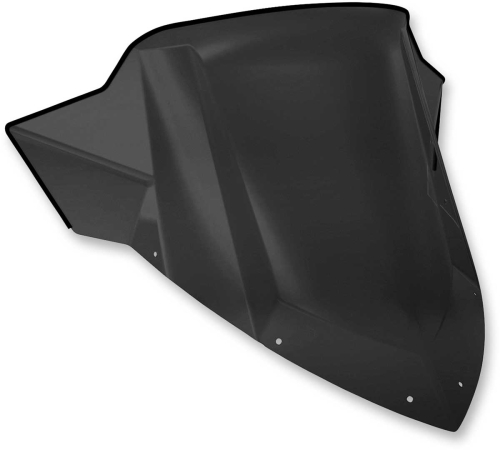 Kimpex - Kimpex Polycarbonate .070in. Windshield - Medium - 14in. -  Black Opaque - 06-660-01
