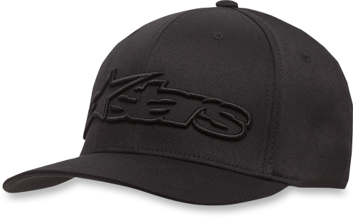 Alpinestars - Alpinestars Blaze Flexfit Hat - 103981005110LXL - Black/Black - Lg-XL