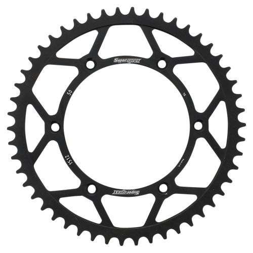 Supersprox - Supersprox Steel Rear Sprocket - 50T - RFE-1512-50-BLK