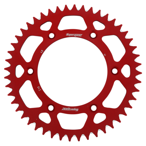 Supersprox - Supersprox Aluminum Rear Sprocket - 48T - RAL-210-48-RD