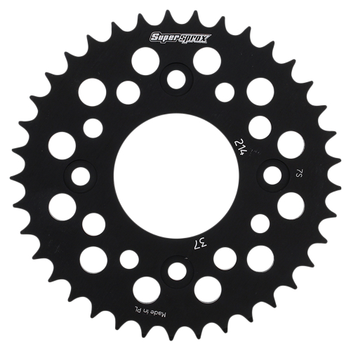 Supersprox - Supersprox Aluminum Rear Sprocket - 37T - RAL-214-37-BK