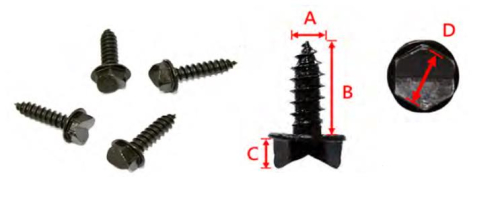 SPI - SPI Bronco V-Cut Tire Studs - 250pk. - AT-12604