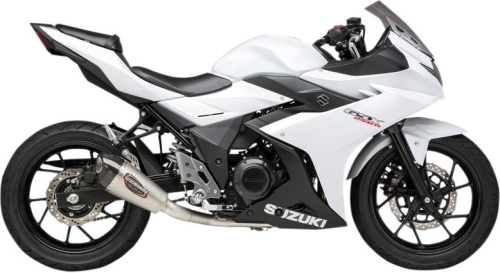 Yoshimura - Yoshimura Alpha T Race Series Works Finish Full Systems - Stainless Steel Muffler - 11260AP520
