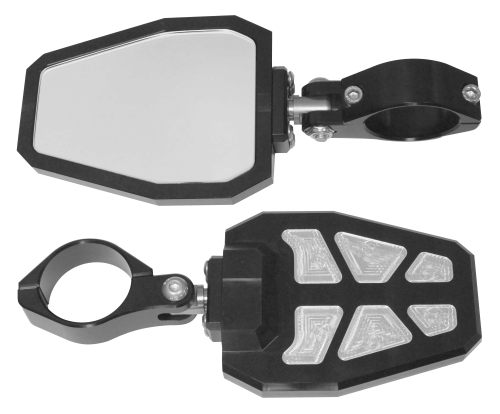 ModQuad - ModQuad Pockets Side Mirror - Black - SIDE-1.75-PBLK