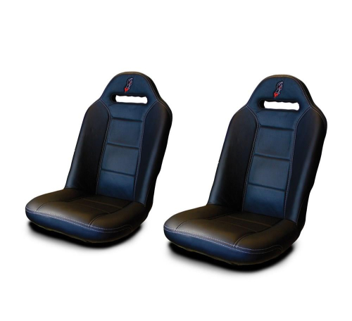 Dragonfire Racing - Dragonfire Racing HighBack XL Seats (Pair) - Black - 15-1151