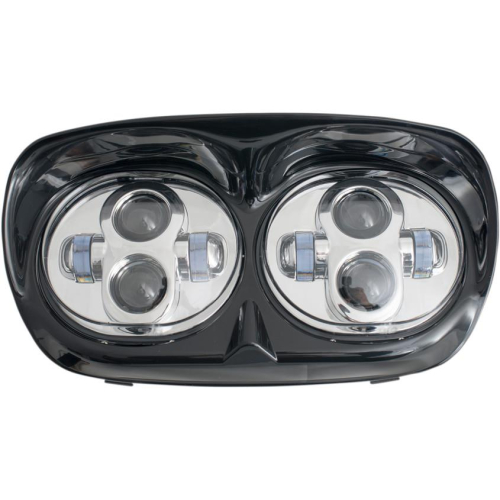Rivco Products - Rivco Products LED Road Glide Headlight Assembly - Chrome - LED-145