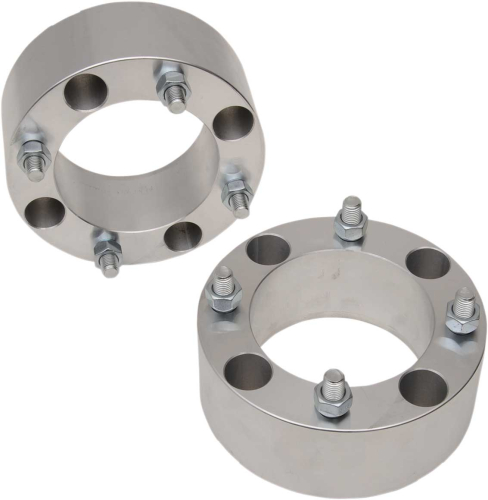 Moose Utility - Moose Utility 2 1/2in. Aluminum Wheel Spacers - 4/115 Bolt Pattern - 10mm Stud - MO41154115-2.5