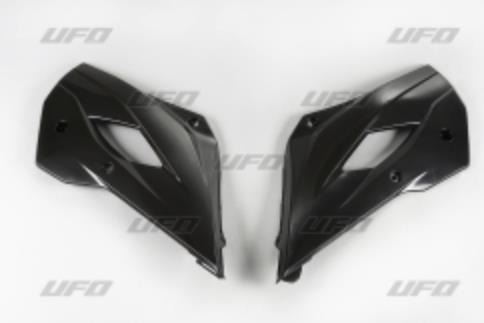 UFO Plastics - UFO Plastics Radiator Covers - Black - HU03379-001