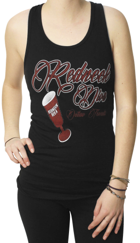 Outlaw Threadz - Outlaw Threadz Redneck Diva Womens Tank Top - WTT53-W2XL - Black - 2XL