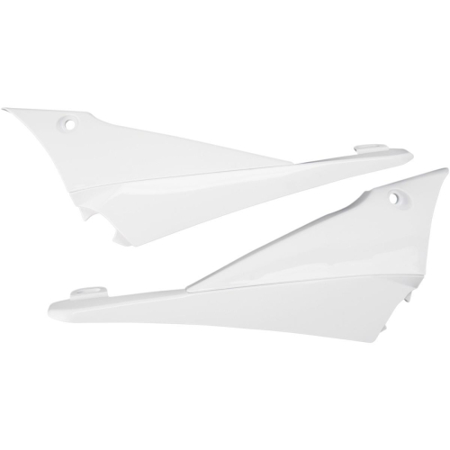 UFO Plastics - UFO Plastics Radiator/Tank Cover Connectors - White - YA04863-046