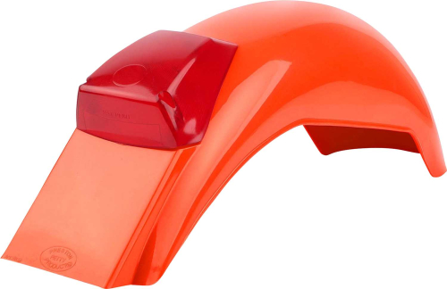 Polisport - Polisport Preston Petty IT Rear Fender - Dark Orange - 8555700005