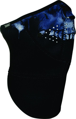 Zan Headgear - Zan Headgear Neo-X Face Mask - WNX417H3 - Midnight Skull - OSFM