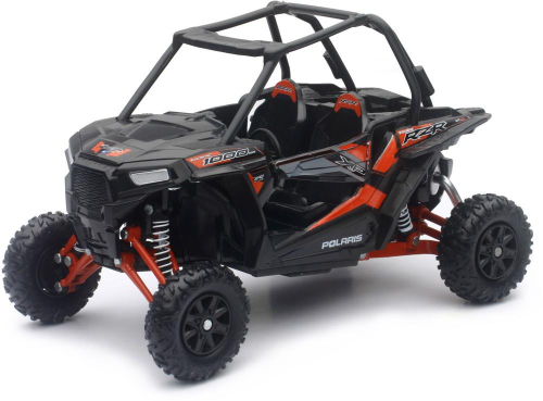 New Ray Toys - New Ray Toys 1:18 Scale ATV - Polaris RZR 1000XP Titanium Metallic - 57593D