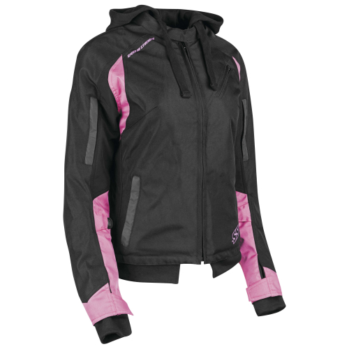 Speed & Strength - Speed & Strength Spell Bound Womens Textile Jacket - 1101-1217-6551 - Pink/Black - X-Small